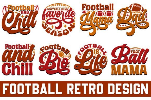 Football Svg Design Bundle: Graphics for Crafts