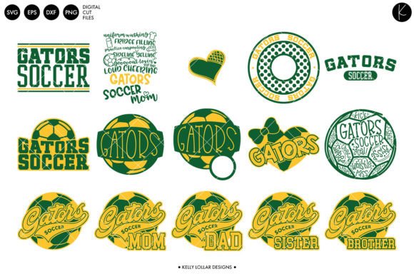 Gators Soccer Football Bundle Design Review