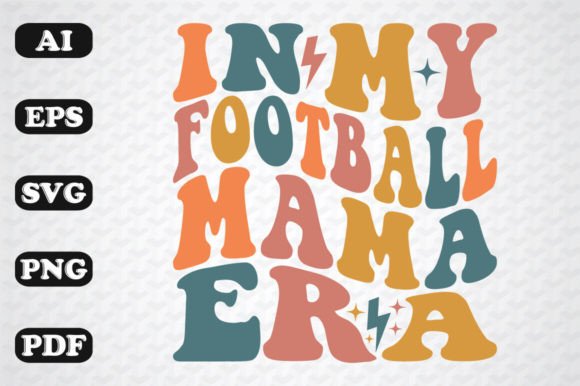 In My Football Mama Era Wavy Svg Graphics & Crafts Review