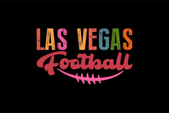 Las Vegas Football Graphics for Crafts and Design