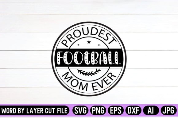 Proudest Football Mom Ever Round Sign Review