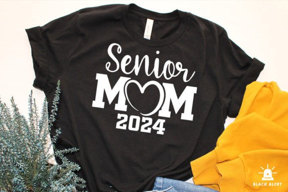 Senior Mom 2024 Svg Football Mom Graphics Review