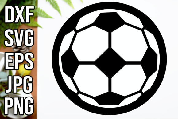 Soccer Ball SVG Graphics for Crafts & Blogs