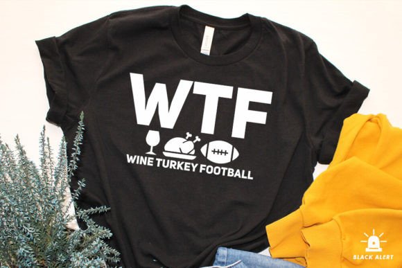 Wine Turkey Football SVG for Crafts & Graphics